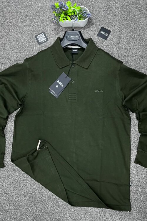 Pull Boss Col chemise